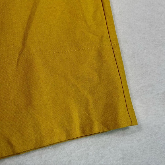 Like New Sleeveless Crop Camisole Top & Pant set, Sunset Yellow, Small - Picture 7 of 7